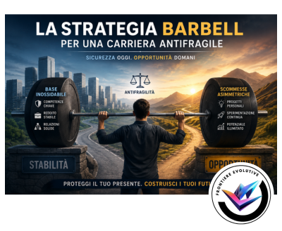 Carriera Antifragile: Come Applicare la Strategia Barbell di Nassim Taleb al Lavoro