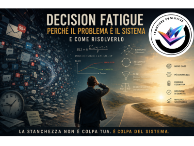 Decision Fatigue: Cos’è, Come Funziona e Come Ridurre il Carico Decisionale con la Teoria dei Sistemi e l’Entropia di Shannon